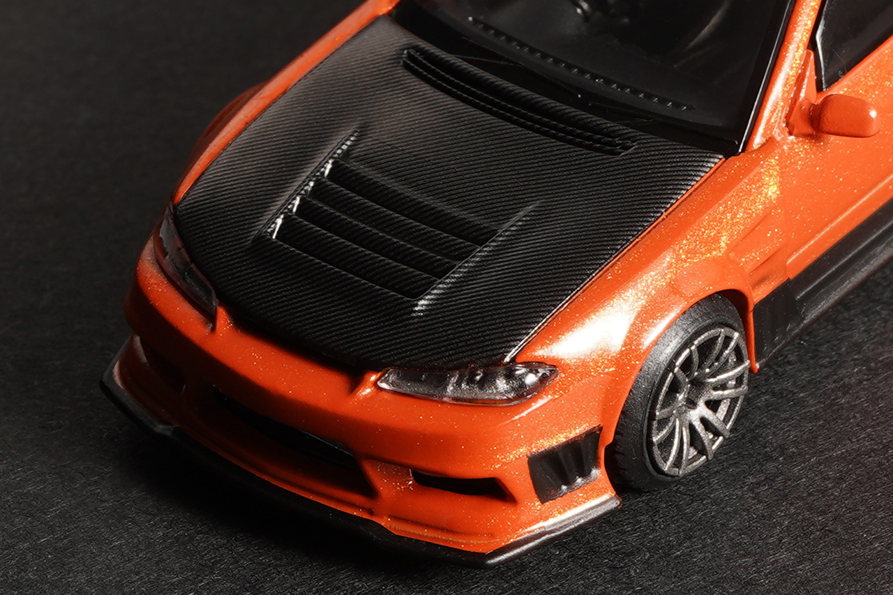 MINI GT 絡みつき MIJO EXCLUSIVES NISSAN SILVIA S15 D-MAX