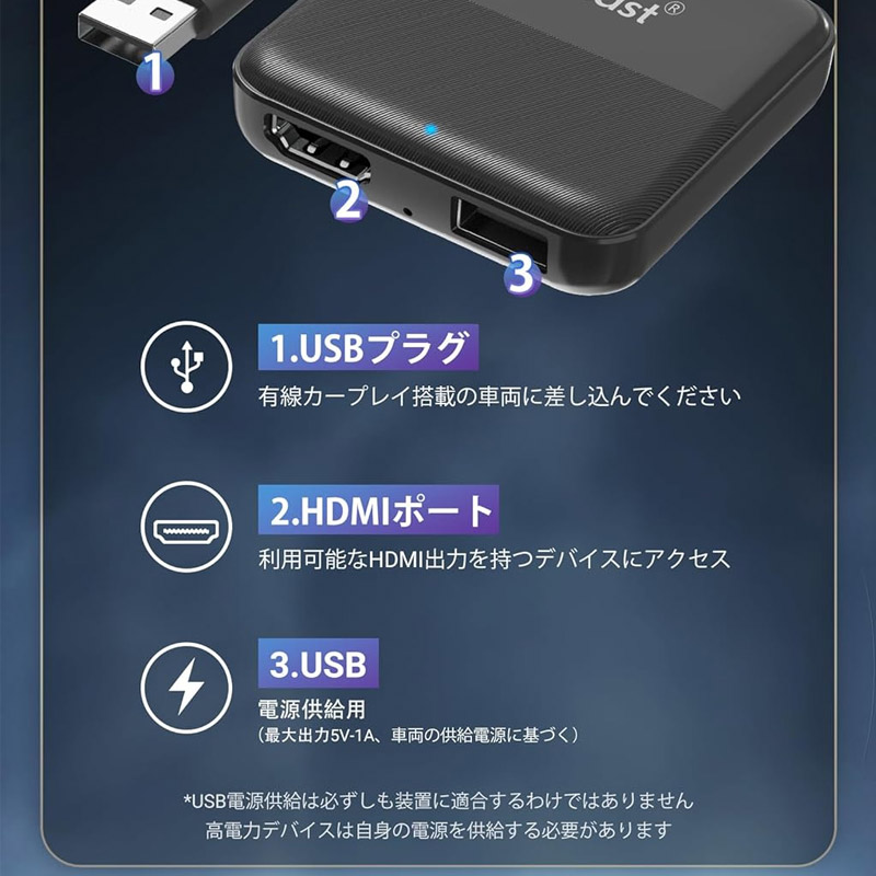 D-MAX / Ottocast(オットキャスト) Car TV Mate CA361