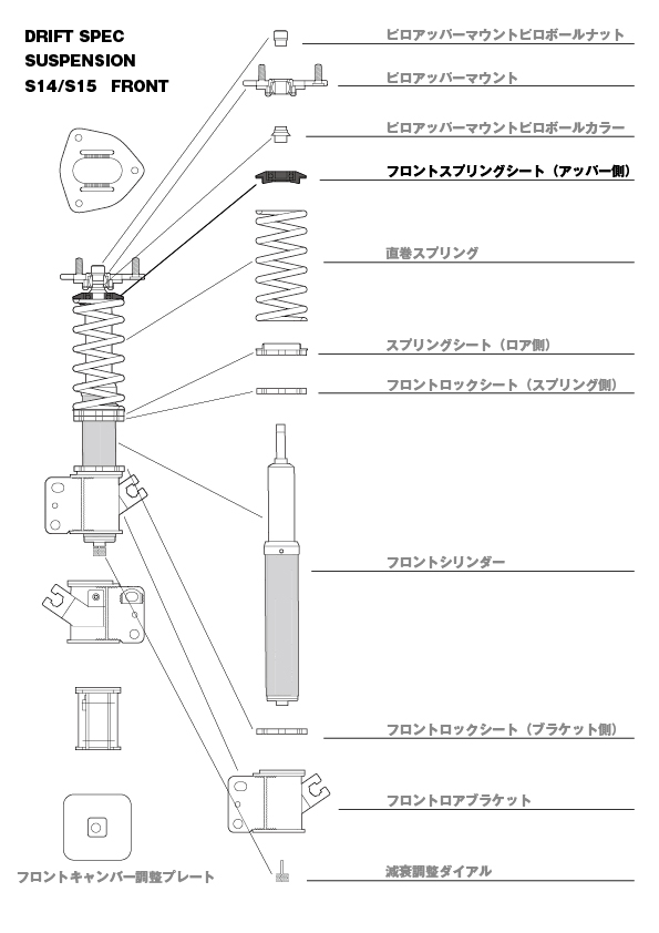 シート,コイルスプリングアッパ パーツ